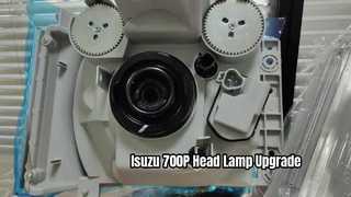 4HK1 8-98226185-0 L, 4HK1 8-98226181-0 R हेड लैंप NKR700P पर फिट बैठता है